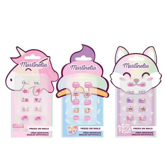 Set 18 blistere Unghii false press-on, World, 35080, Martinelia