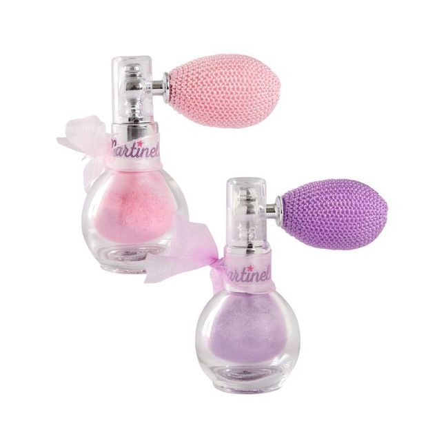 Set 2 Sclipici corp cu pulverizator Fairy Dust, pentru fetite, Mov & Roz, Martinelia
