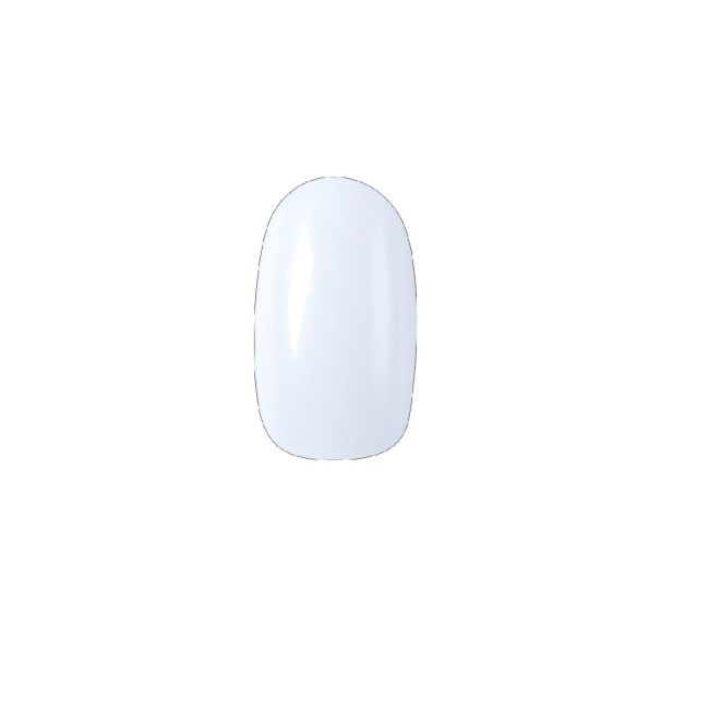 Set 24 unghii artificiale Top Choice, 78378, albe ovale