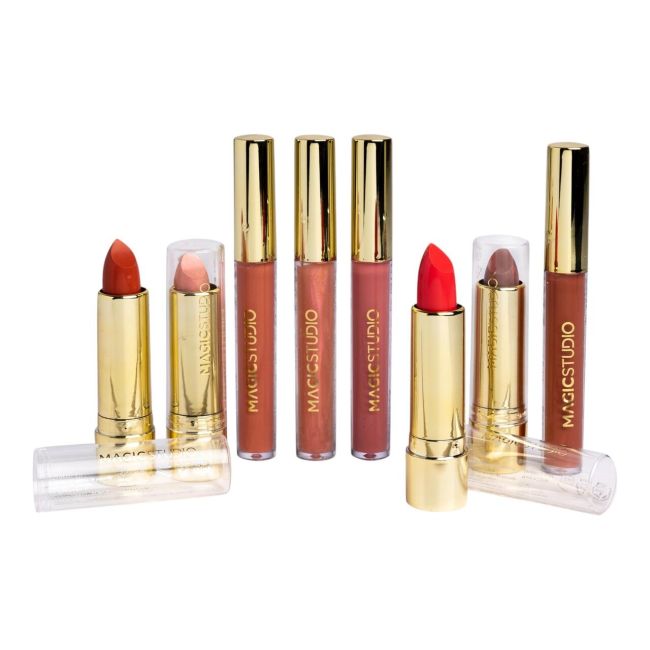 Set Mix cu 8 Rujuri, Nude Lips Duos, Magic Studio, 56172