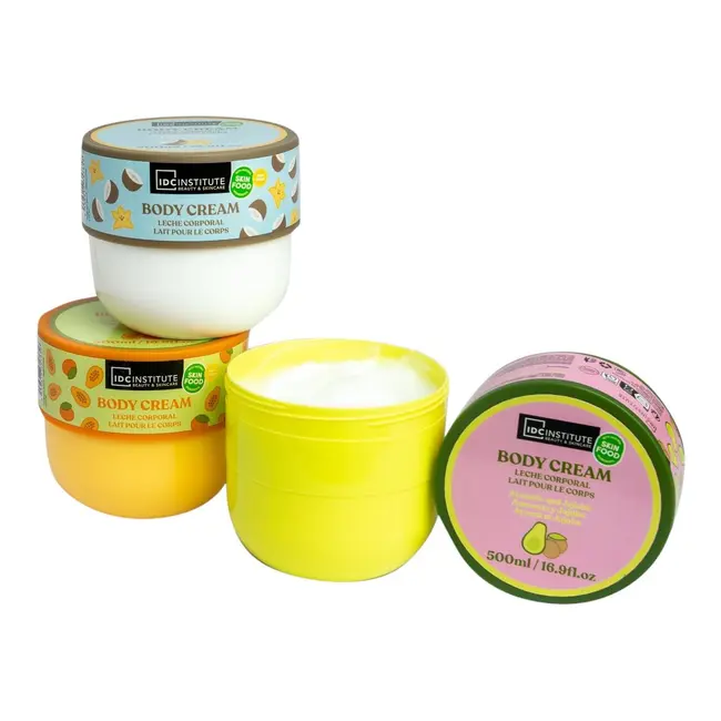 Set cu 12 creme de corp asortate, cu arome de fructe, IDC Institute, 44111
