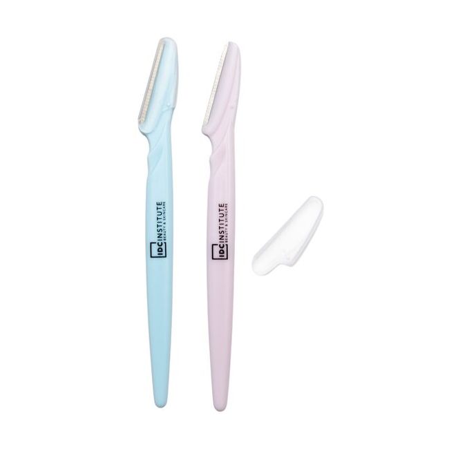 Set de 2 bucati aparat de ras facial, pentru femei, IDC Institute, 90307