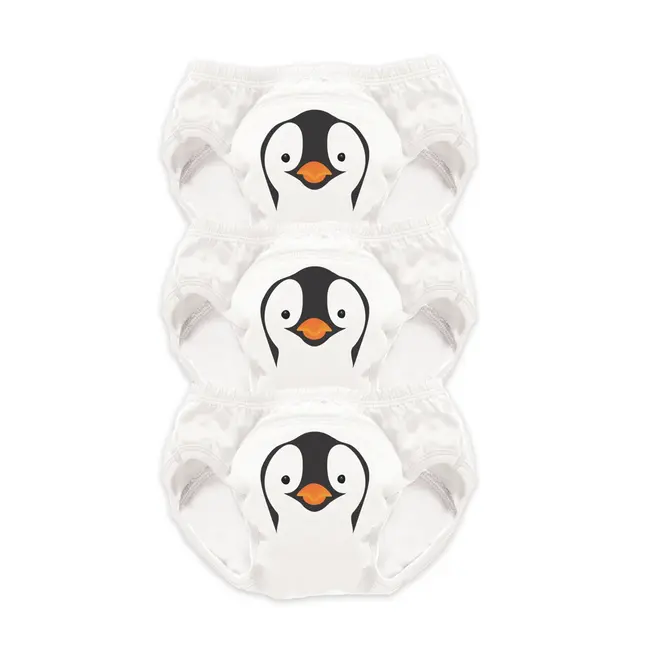 Set de 3 chilotei de antrenament la olita My Little Training Pants, 2-3 ani, Pinguin