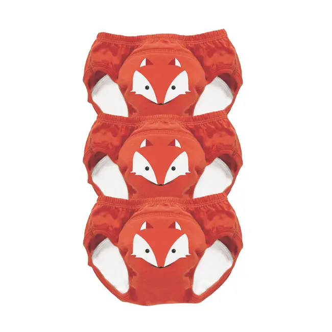 Set de 3 chilotei de antrenament la olita My Little Training Pants, 2-3 ani, Vulpe