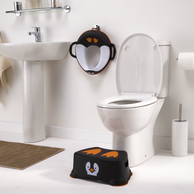 Treapta inaltatoare pentru copii, My Step Stool, Pinguin