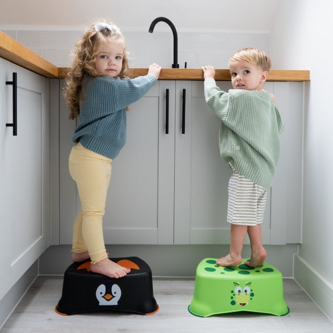 Treapta inaltatoare pentru copii, My Step Stool, Pinguin