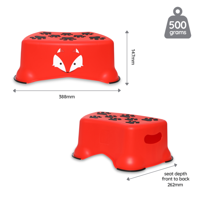 Treapta inaltatoare pentru copii, My Step Stool, Vulpe