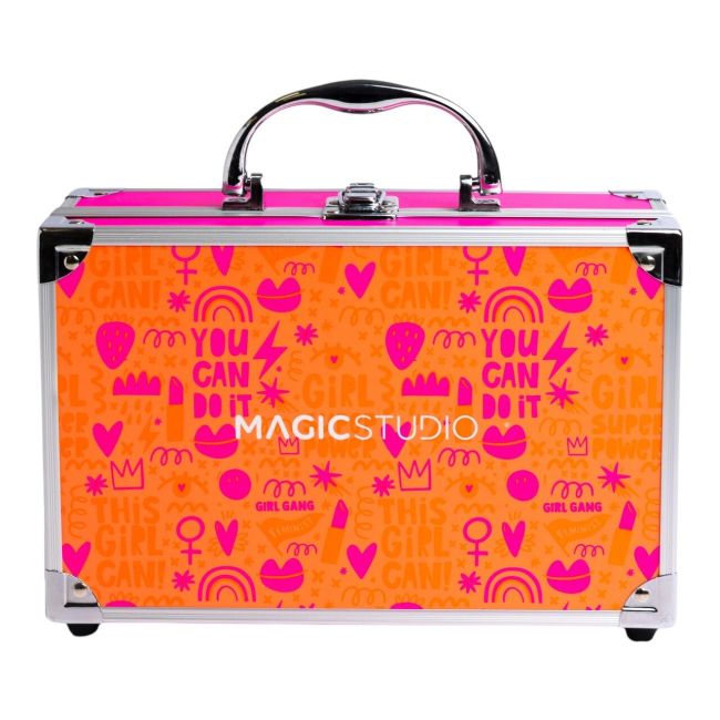 Trusa de machiaj tip servietă Pretty Girls, Magic Studio, 68089