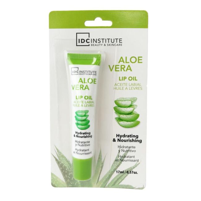 Ulei hidratant pentru buze cu Aloe Vera, 68043, IDC Institute, 17ml
