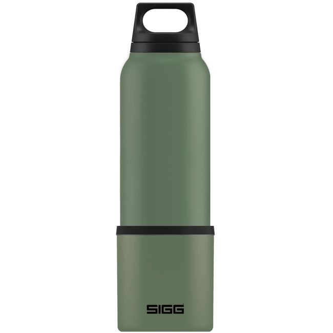 Termos din otel inoxidabil Hot & Cold Leaf Green, 0.75l