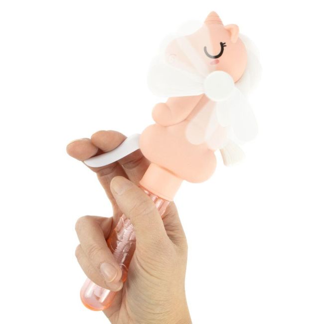 Baloane de sapun cu ventilator - unicorn