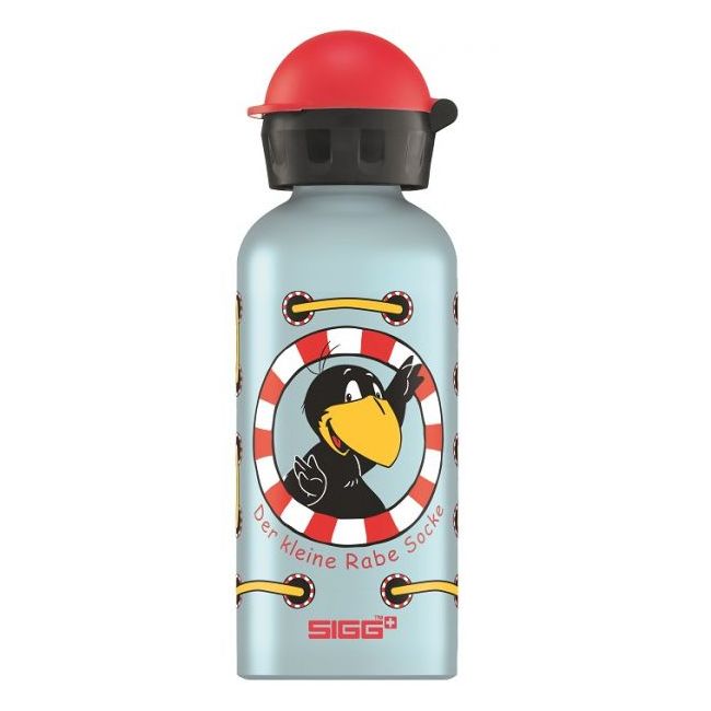 Bidon din aluminiu SIGG Rabe Socke der kapitan 0.4l