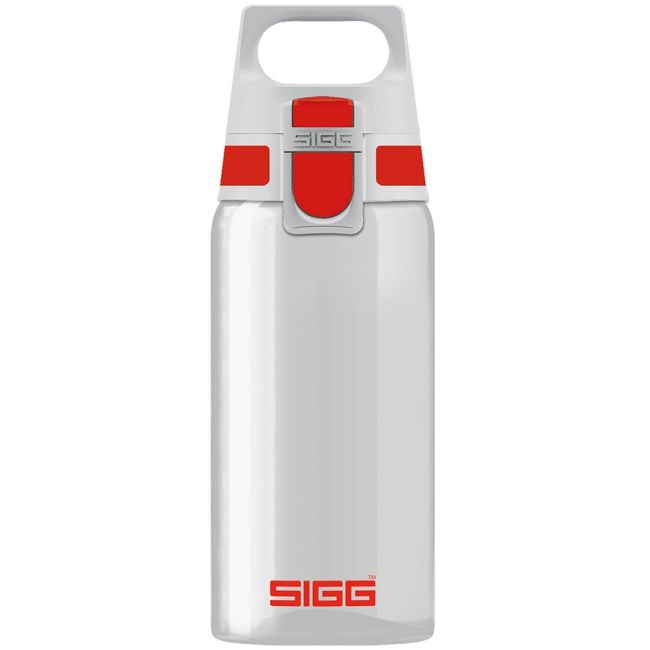 Bidon din tritan Total Clear ONE Red, 0.5l