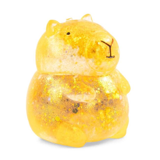 Jucarie antistres cu sclipici - capybara