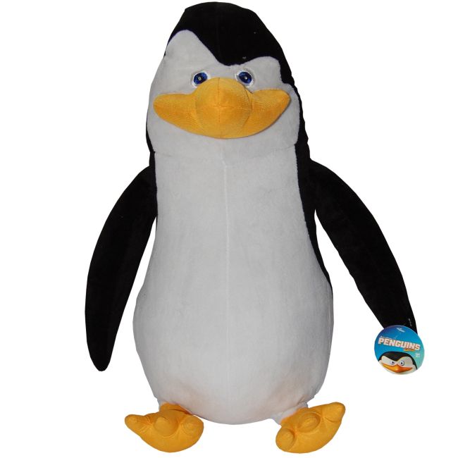 Jucarie din plus Kowalski, Pinguinii din Madagascar, 42 cm