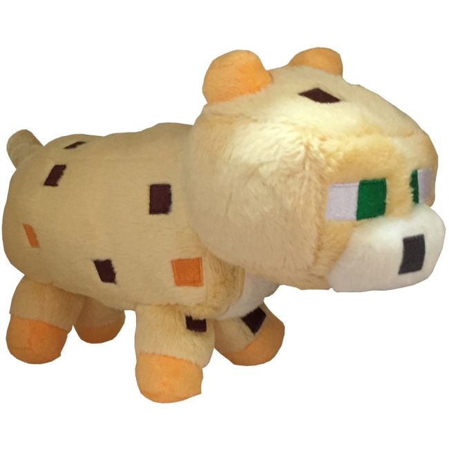 Jucarie din plus Ocelot, Minecraft, 24 cm