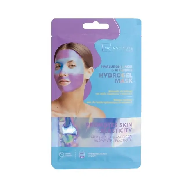 Masca faciala Hidrogel cu Vitamina E & Acid hialuronic, IDC Institute, 90304