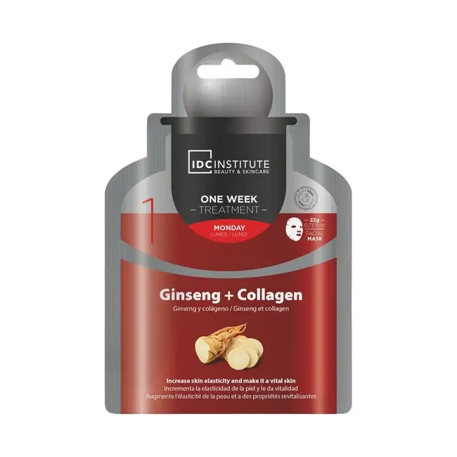 Masca faciala cu Ginseng+Collagen, IDC Institute, 30900, 22gr