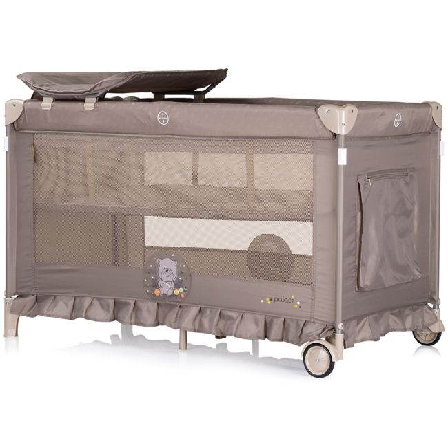 Patut pliabil chipolino palace bear beige hubkosipa252be