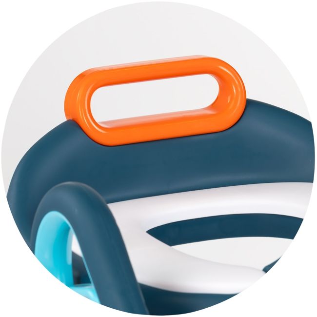Reductor toaleta cu scara chipolino flippy blue hubstpfl0252bl