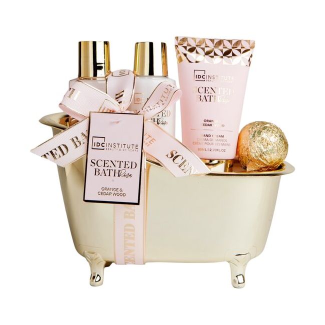Set cadou Scented Bath Rose Luxury Bath, 4 bucati, 42135, IDC Institute