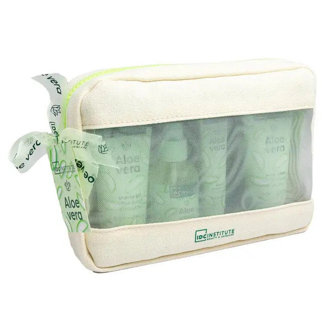 Set cu produse de baie Aloe Vera Travel Essential, IDC Institute, 44157