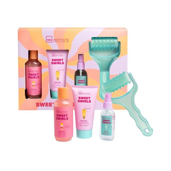 Set ingrijire corporala Sweet Swirls Citrus Bliss, IDC Institute, 44166