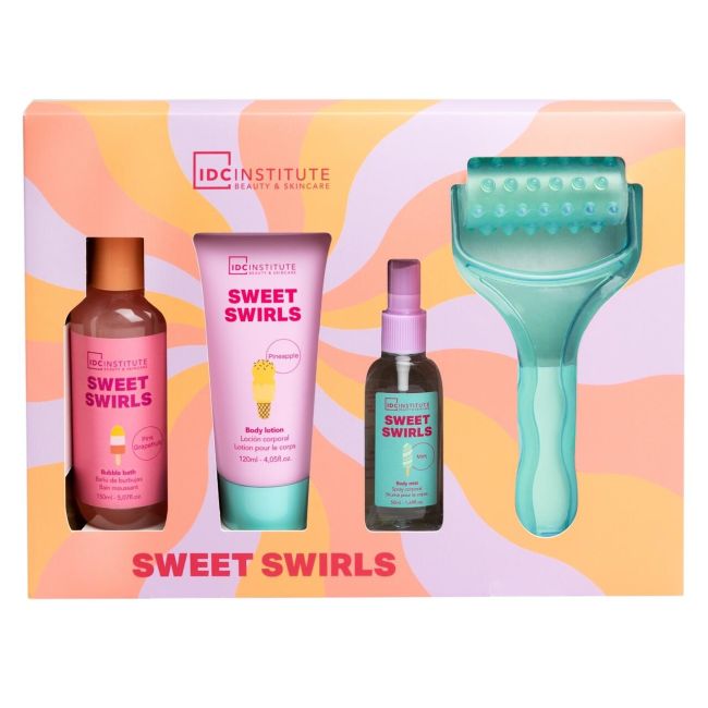 Set ingrijire corporala Sweet Swirls Citrus Bliss, IDC Institute, 44166