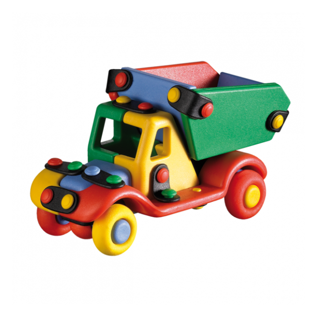 Jucarie de construit mic-o-mic 3D Basculanta 089.011, 13 cm
