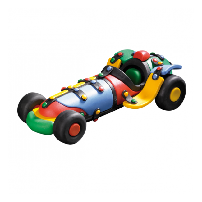Jucarie de construit mic-o-mic 3D Masina de curse 089.021, 25 cm