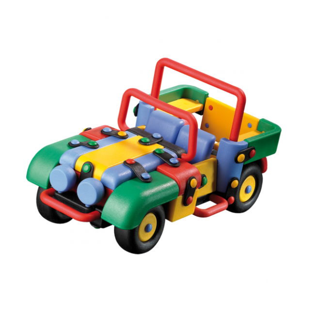 Jucarie de construit mic-o-mic 3D Masina off-road 089.023, 20.1 cm