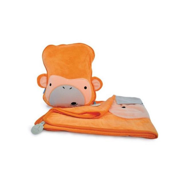 Set perna si pled Trunki SnooziHedz Monkey