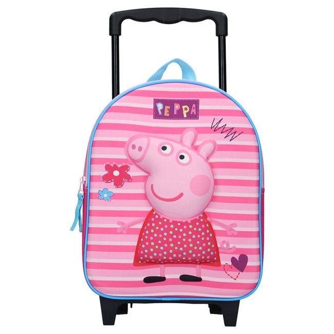 Troler 3D Peppa Pig Pretty Little Things, Vadobag, 31x25x12 cm
