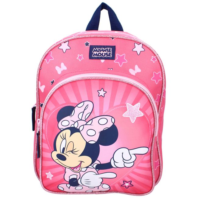 Rucsac Minnie Mouse Choose To Shine Pink, Vadobag, 30x25x11 cm