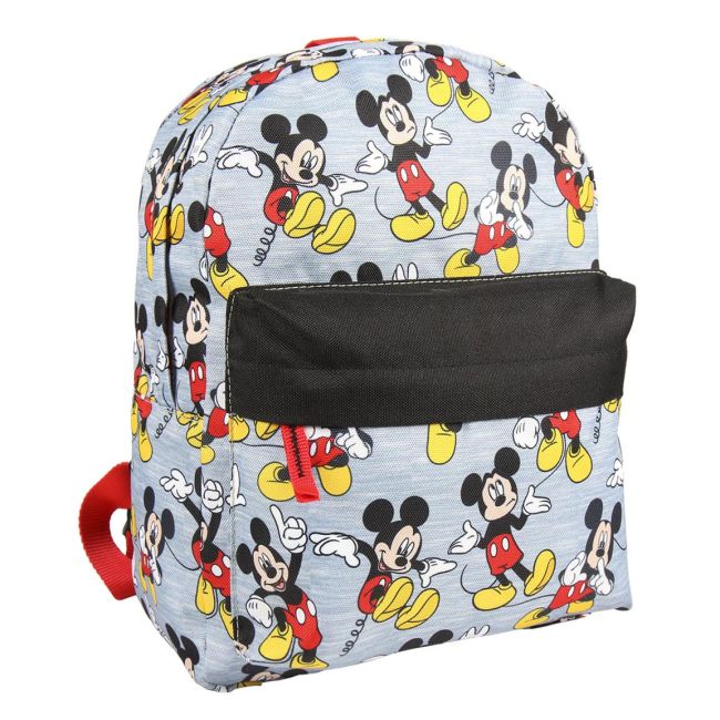 Rucsac Cerda Mickey Mouse cu buzunar frontal, 26x32x12 cm