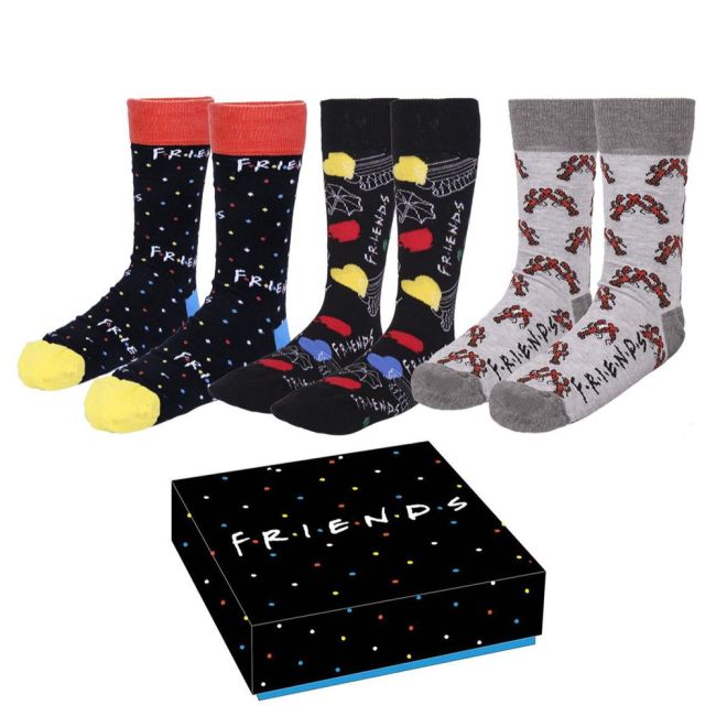 Set 3 perechi sosete Friends 35/41