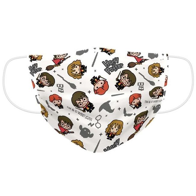 Masca faciala reutilizabila pentru copii, 5 - 10 ani, Harry Potter