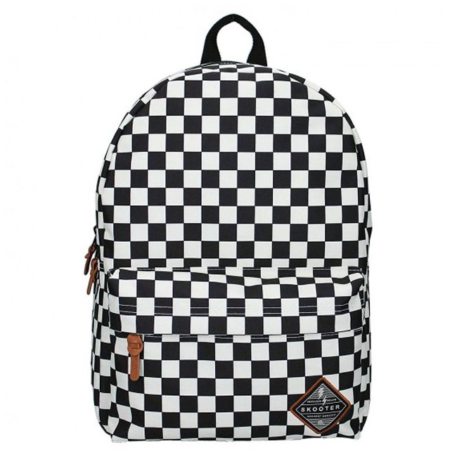 Rucsac Skooter Finish First White, Vadobag, 39x29x12 cm