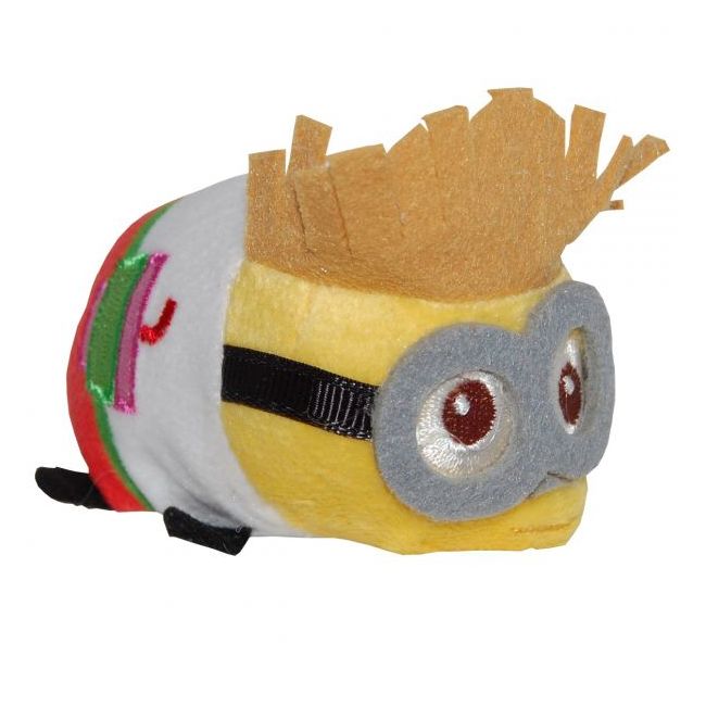 Jucarie din plus Mini Minions cu coroana, 9 cm