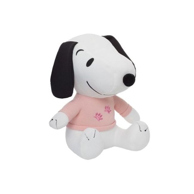 Jucarie din plus Snoopy, bluza roz, 20 cm