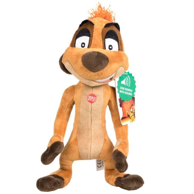 Jucarie din plus cu sunete Timon, Lion King, 30 cm