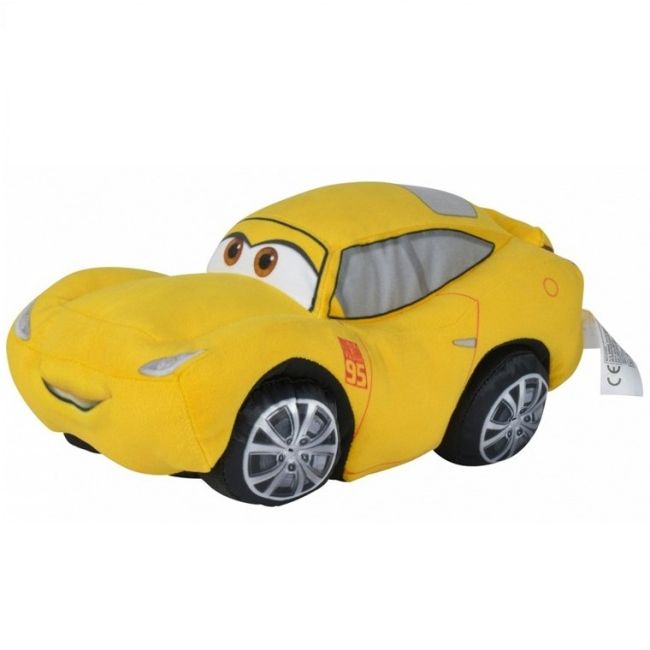 Jucarie din plus si material textil Cruz Ramirez, Cars, 26 cm
