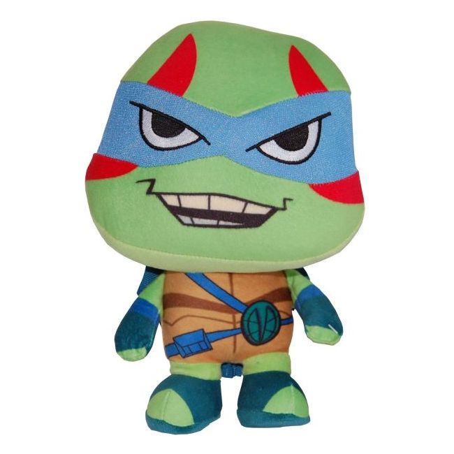 Jucarie din plus si material textil Leonardo, TMNT, 27 cm
