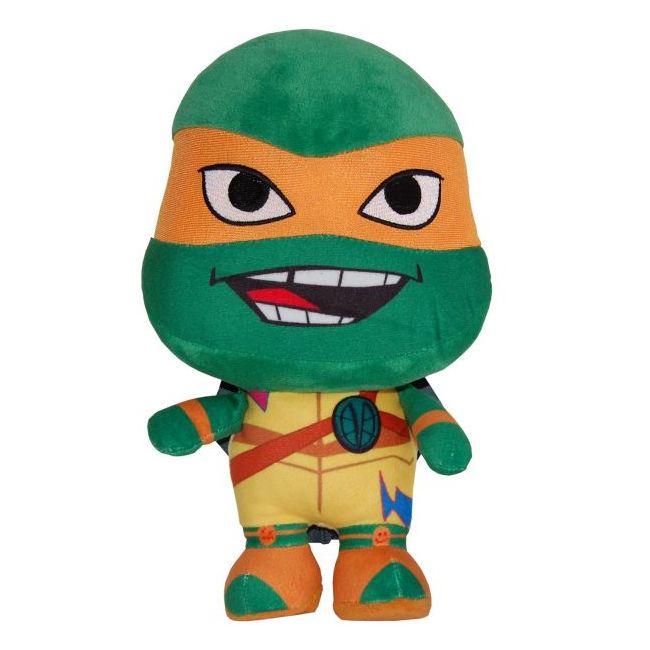 Jucarie din plus si material textil Michelangelo, TMNT, 27 cm
