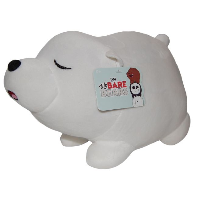 Jucarie din plus spandex Ice Bear Sleepy, We Bare Bears, 26 cm
