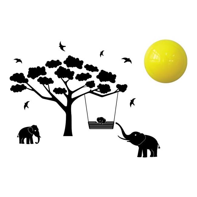 Lampa si decoratiune pentru camera copilului Mumbo, BabyZoo