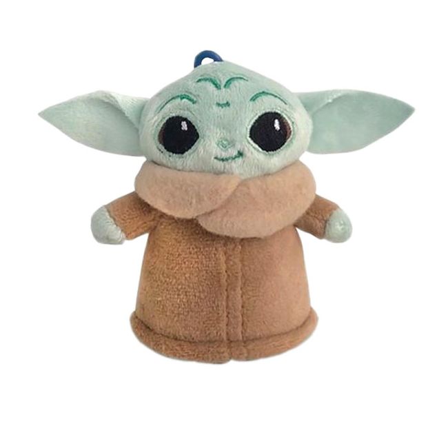 Jucarie din plus cu breloc Baby Yoda, Star Wars, 10 cm