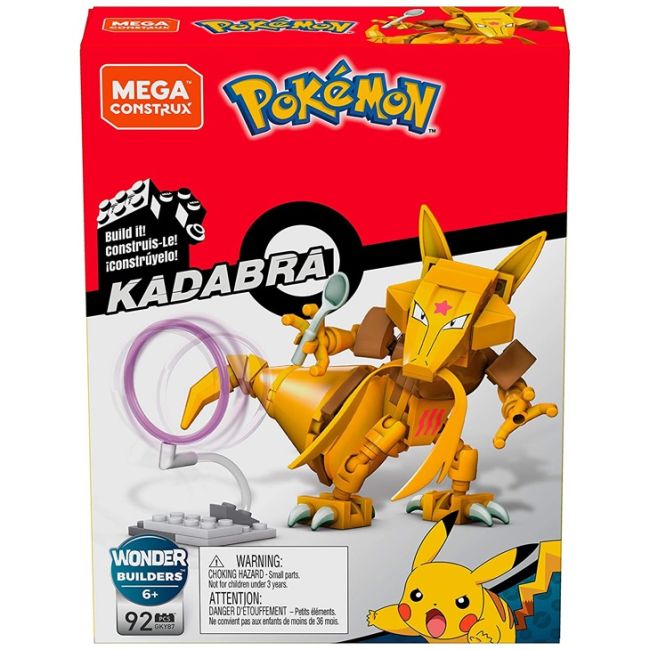 Set Constructie Pokemon - Kadabra, 92 Piese
