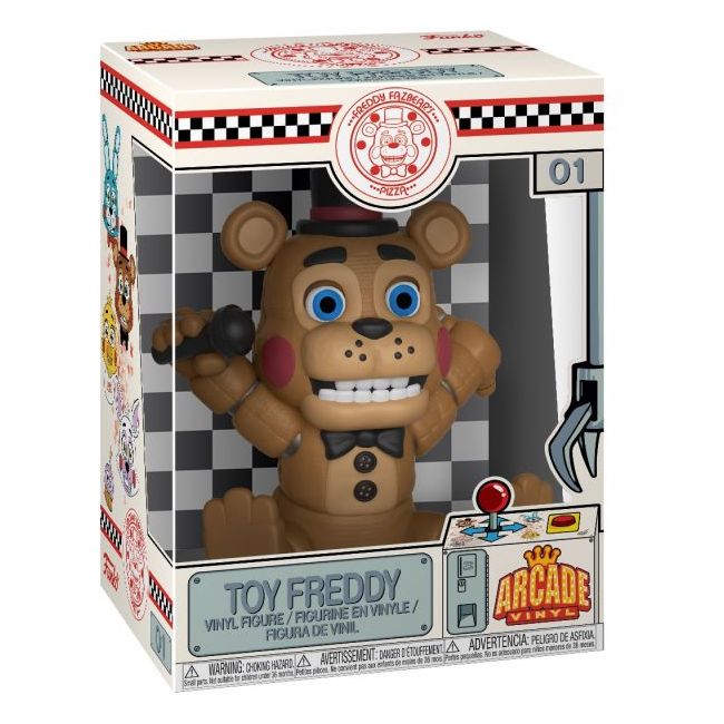 Figurina din vinil Freddy Toy, Arcade 01, Five Nights at Freddy's, 9.5 cm