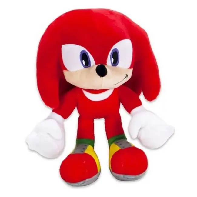 Jucarie din plus Knuckles, Sonic Hedgehog, 27 cm